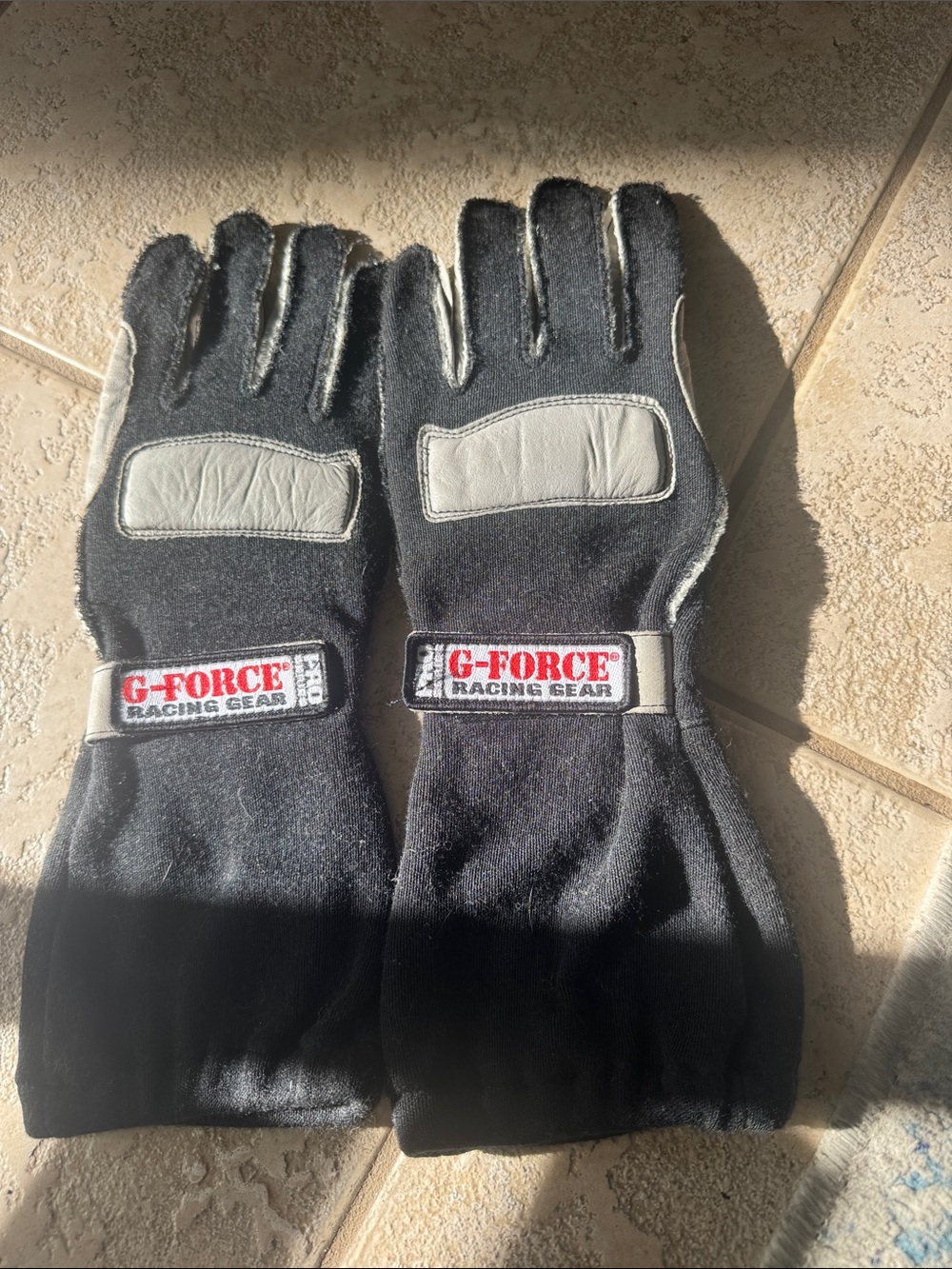 G/FORE Black Racing Gloves for Men